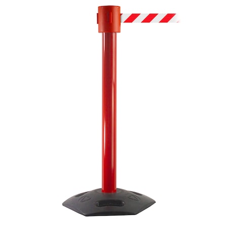 WeatherMaster 335, Red, 20' Red/White PLEASE WAIT HERE Belt